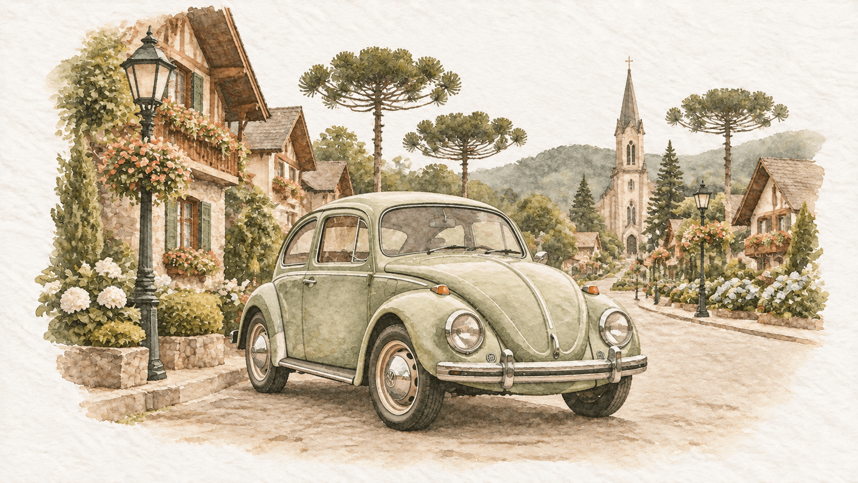 Nosso carro em Gramado