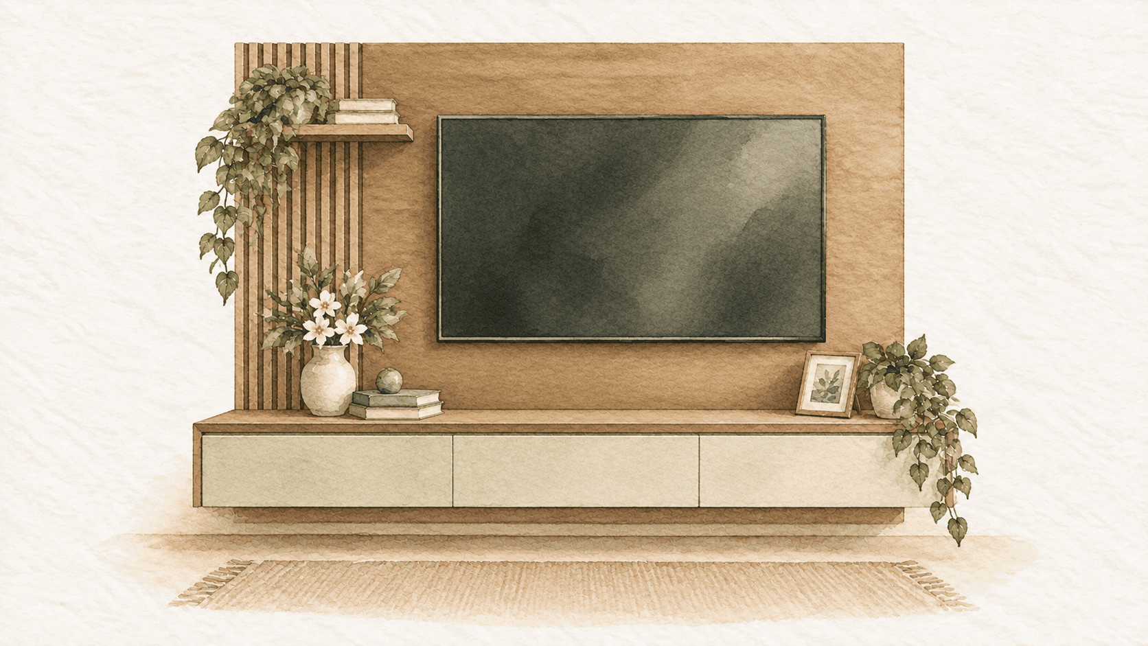 Painel para nossa TV de 55"